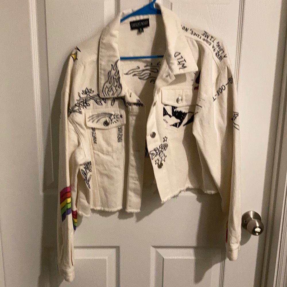Cropped Denim Jacket